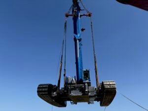Shipping of two Liebherr cranes to USA